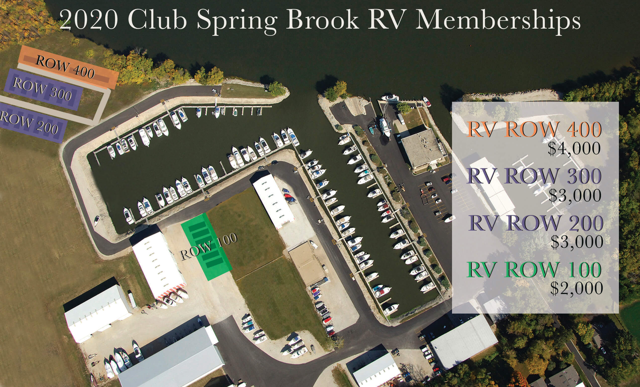 Rv Space Spring Brook Marina & Yacht Sales Seneca Illinois